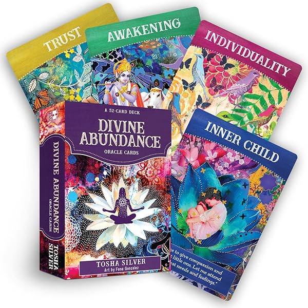 Trust Your Vibes Oracle Cards: A 50-Card Deck with Guidebook